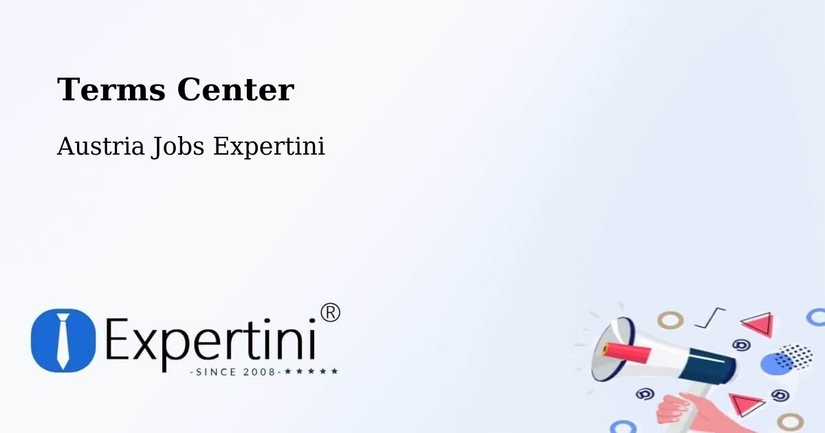 Terms of Service – Steinbrunn - Austria Jobs Expertini